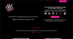 Desktop Screenshot of hotclub.fr