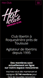 Mobile Screenshot of hotclub.fr