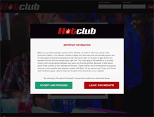 Tablet Screenshot of hotclub.nl